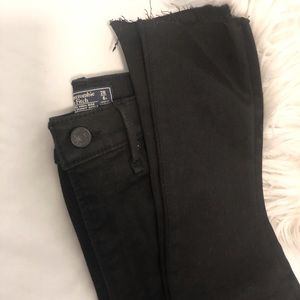 Abercrombie Black Skinny Ankle Jeans